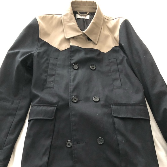 Men’s Topman/ Topshop Trench Coat - Picture 3 of 6